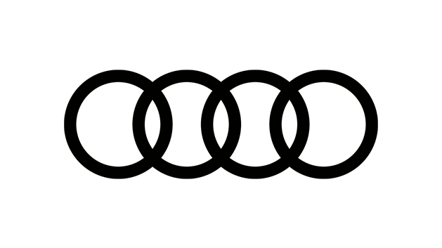Audi奥迪最新扁平化的logo设计